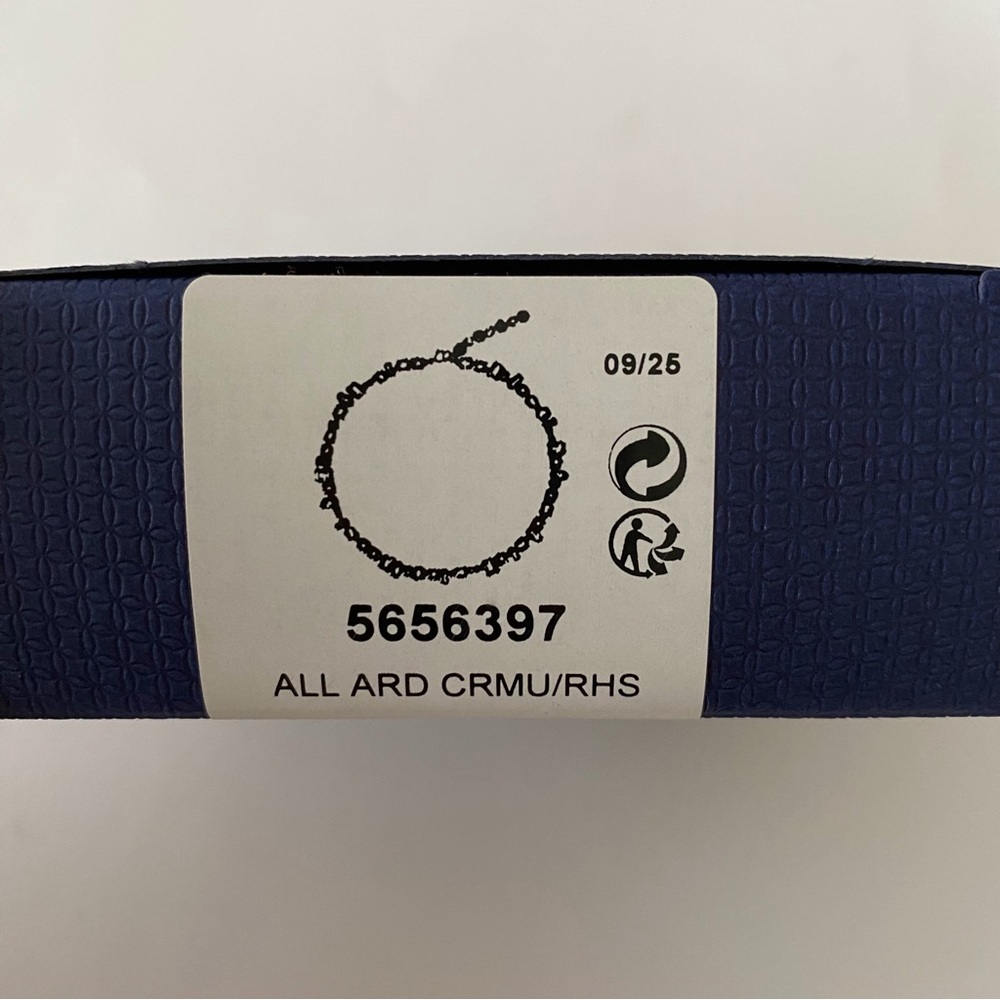 New in Box $520 Swarovski Gema Rainbow Crystals Rhodium Plated Necklace - Picture 12 of 12